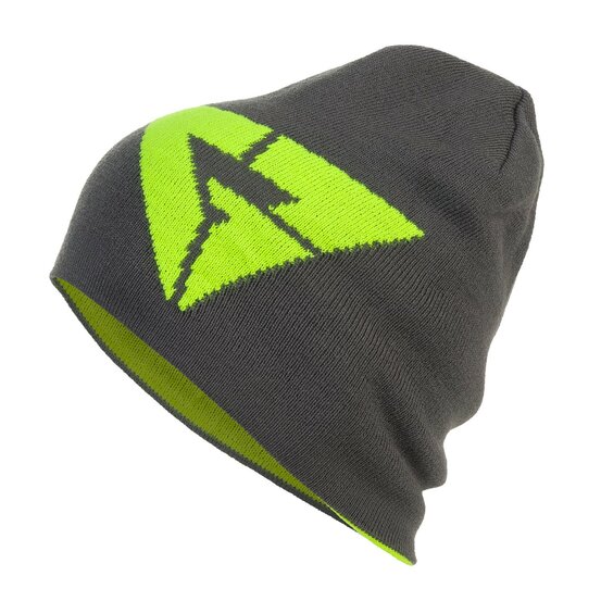 Čiapka Gravity LOGO grey/lime