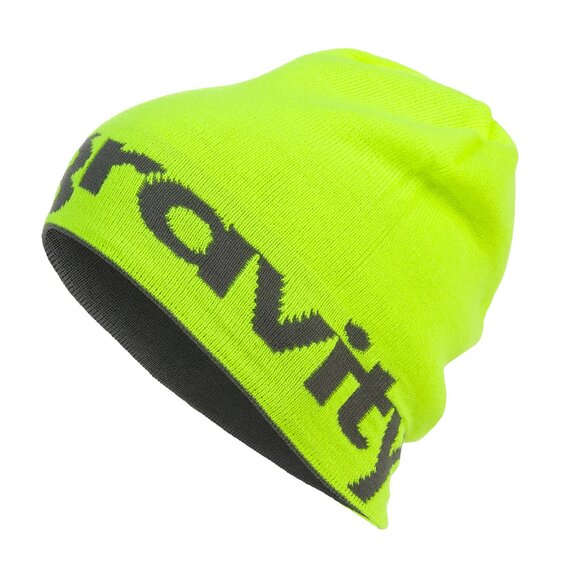 Čiapka Gravity LOGO grey/lime