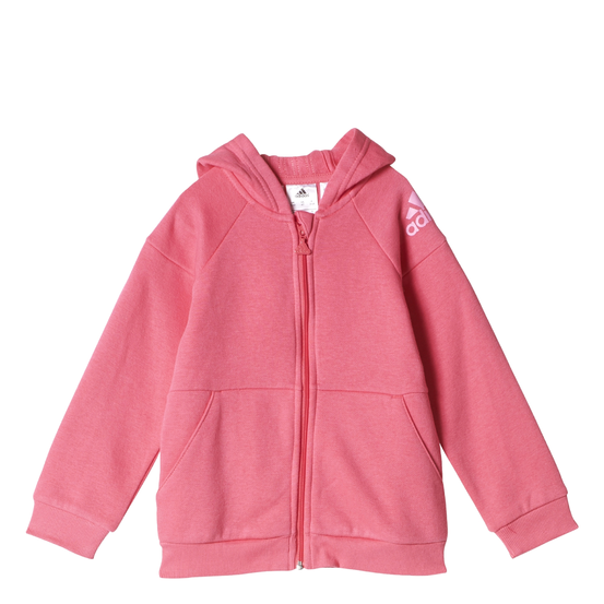 Detská súprava Adidas SP FZ HOODED pink