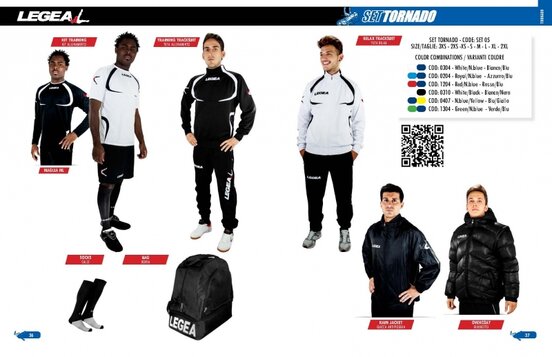 FUTBALOVÝ SET TORNADO black/white