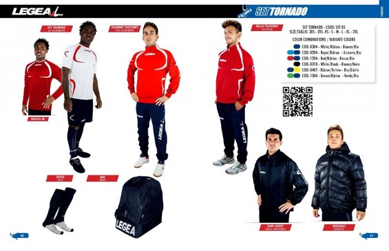 FUTBALOVÝ SET TORNADO red/dark blue