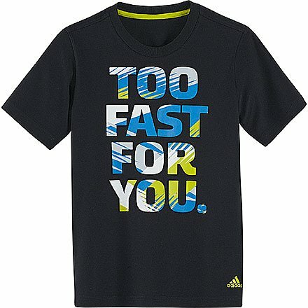 Juniorske tričko Adidas YB GRPH FAST TE