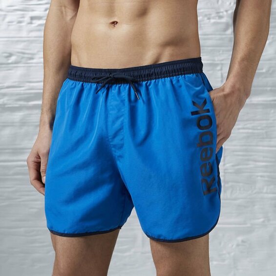 Pánske kúpacie šortky Reebok BW RETRO SHORT blue