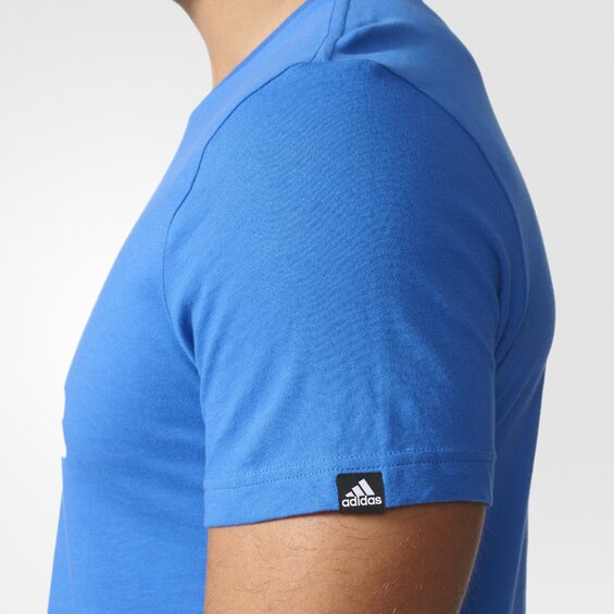 Pánske tričko Adidas LOGO TEE blue